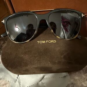 Tom Ford Black and Gold Sunglasses